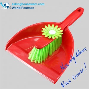 Akbrand Flower Shaped Kehrschaufelbürste