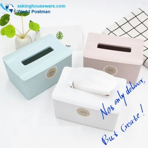 Home Einfache Plastik Tissue Holder Box